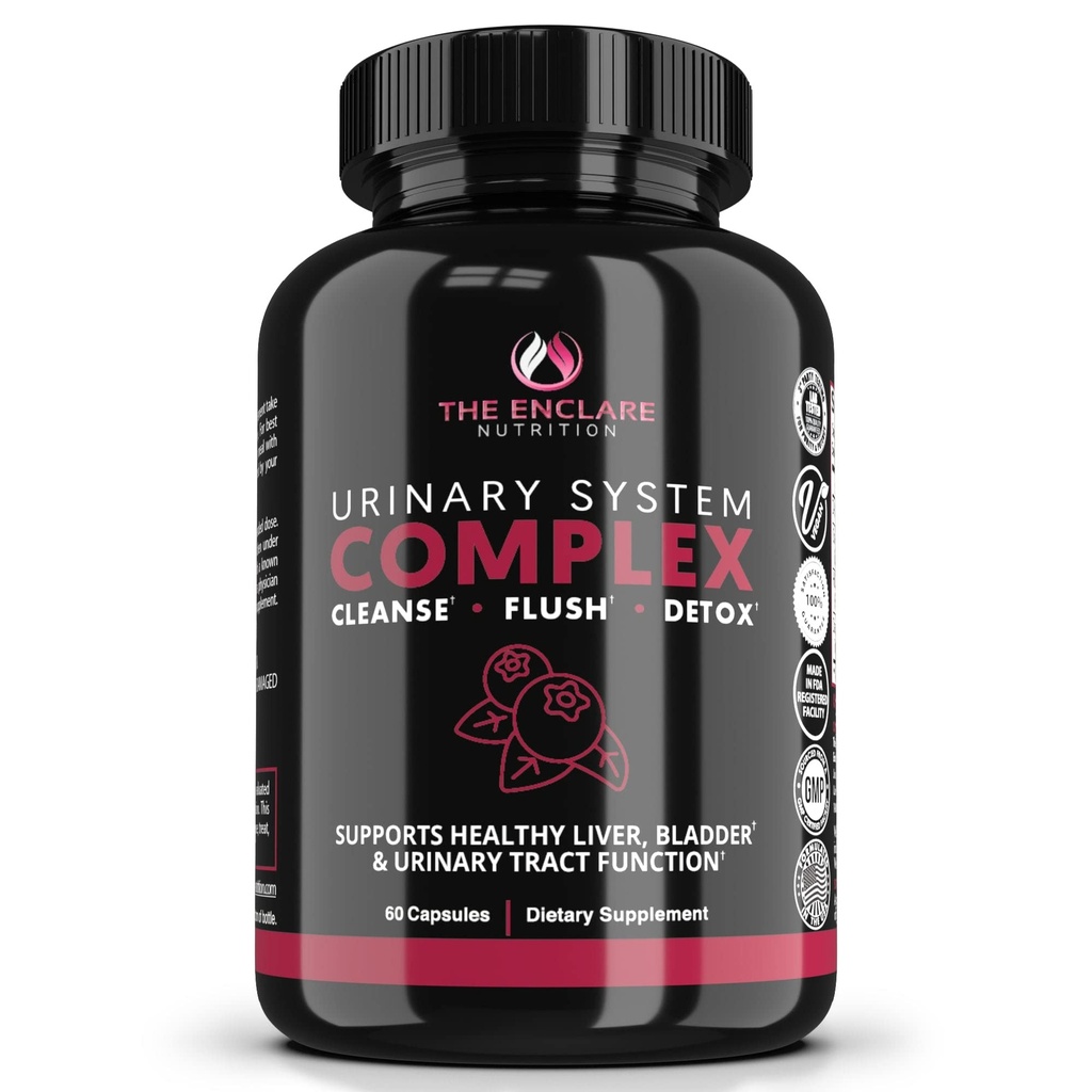 A NUTRIÇÃO ENCLARE D Manose com pílulas de cranberry, UTI de saúde de trato urinário Suporte, Rim, Bexiga, Limpeza de fígado, Detox. D-mannose 1000mg Cápsulas, Pó de Suco de Amora, Dente-de-Leão e Hibisco