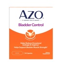 AZO Bladder Control with Go-Less Daily Supplement Ajuda a Reduzir Urgência Ocasional* Ajuda a reduzir o vazamento ocasional devido ao riso, espirros e exercício