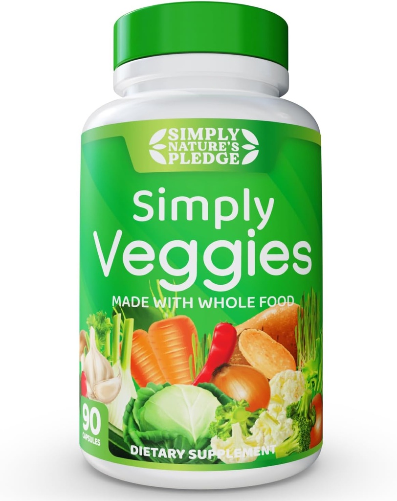 Simplesmente a promessa da natureza - feito com alimentos integrais Superalimentos, embalados com beta caroteno e 18 vegetais diferentes - 100% soja livre
