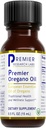 Premier Research Labs Premier Orégano Oil - Óleo de gotas de orégano com Carvacrol, Suplemento de óleo essencial de orégano comestível para a saúde Imune & Gut - 0.5 Fl Oz