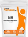BulkSuplements.com DIM Powder - Diindolilmetano Powder, DIM Supplement for Men & Women - Sem sabor e sem glúten, 200mg por serviço, 25g (0,88 oz) (Pacote de 1)