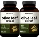 2 Embalagem Extrato de Folha de Oliva 30000mg, 480 Cápsulas totais □ 40% Oleuropein Activo, 50:1 Equivalente a Ervas – Rico em Polifenol e Antioxidantes Flavonóides para Imune & Saúde do Coração – Não-GMO