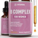 B vitaminas complexas para as mulheres Ajuda a melhorar a função do cérebro, digestão, energia, e mais vitaminas B Complexo para as mulheres