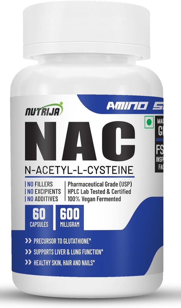 N-Acetil CYSTEINE (NAC) (600 MG) - 60 Cápsulas