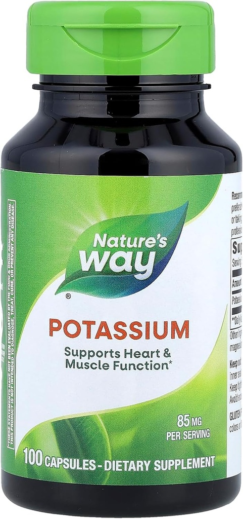 Naturezas Way Complexo de Quelato de Potássio - 100 Cápsulas