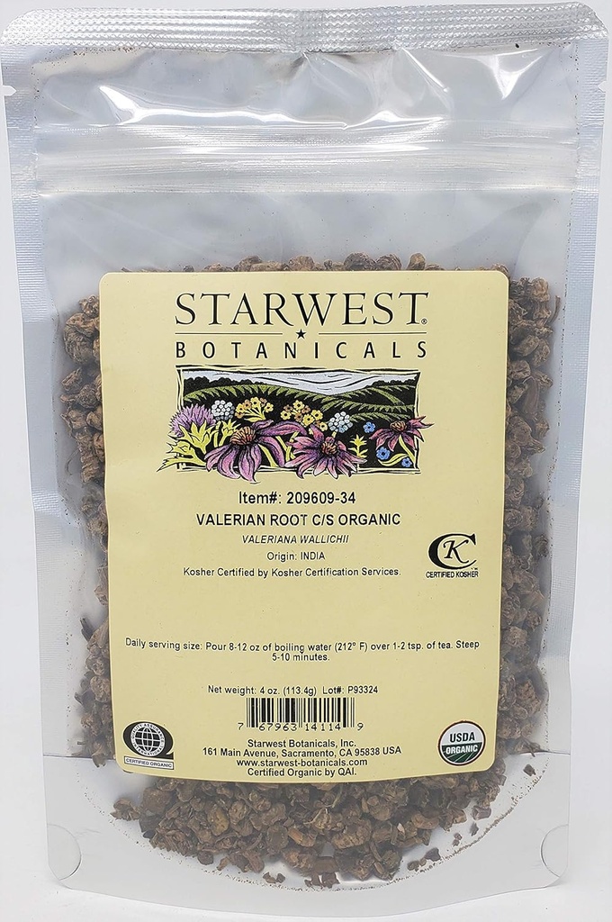Raiz Valeriana Orgânica C/S