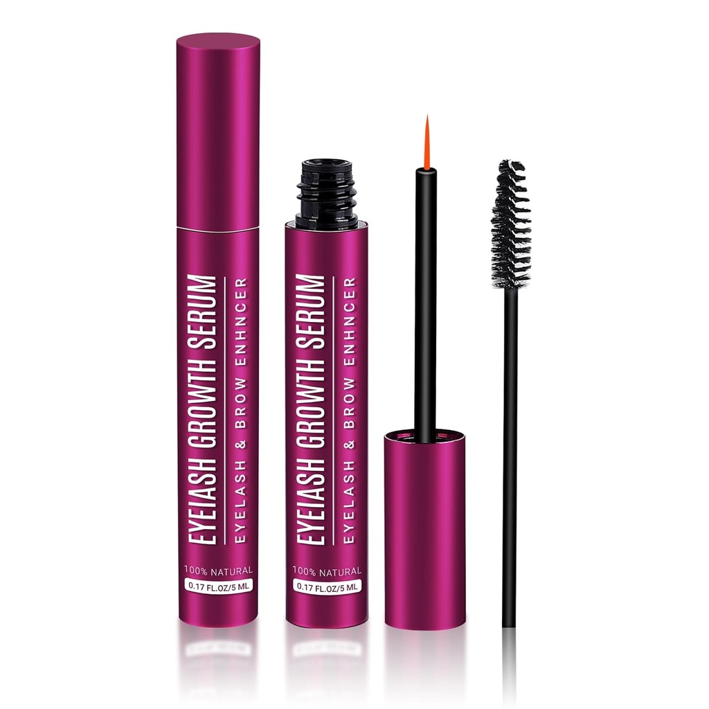 Lash Serum para o crescimento das pestanas, Cílios de crescimento (5ml), Desbloquear o segredo para maiores, mais completos e mais luxuosos cílios com cílios de crescimento