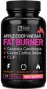 Pills Apple Cider Vinagre Gestão de Peso para Mulheres - Garcinia Cambogia + W. CLA e Verde Chá Verde Feijão Café