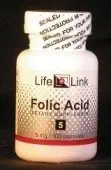 Ácido Fólico 5mg LifeLink 100 Caps
