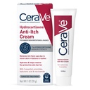 CeraVe 1% Hidrocortisona Anti-Itch Cream, Fragrance-free alívio para Eczema-Prone & pele seca, 1 onça