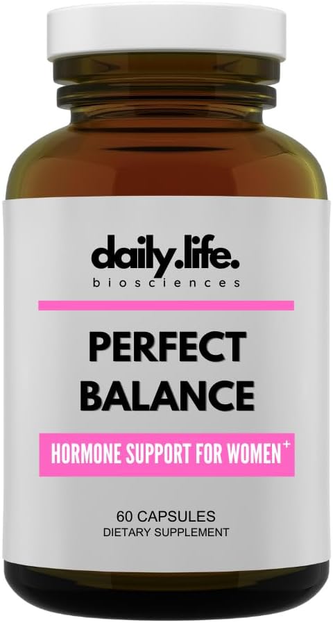 Equilíbrio perfeito: Suplemento de Hormônios Femininos - Suporte Natural para TPM, Menopausa, Perimenopausa, PMDD