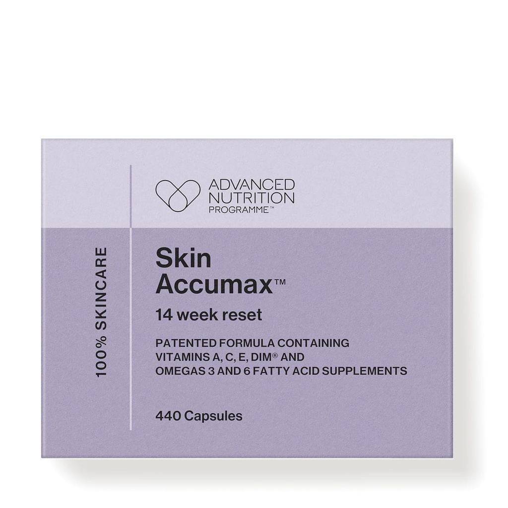 Jane Iredale Pele Accumax Nutricional Suplemento Cápsulas Melhorar Acne & Promover a pele saudável contém vitamina A, C e E Vegan & Gluten-Free