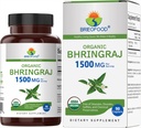 Brieofood Organic Bhringraj 1500mg, 45 Servings, Vegetarian, Gluten Free, 90 Comprimidos Vegetarianos