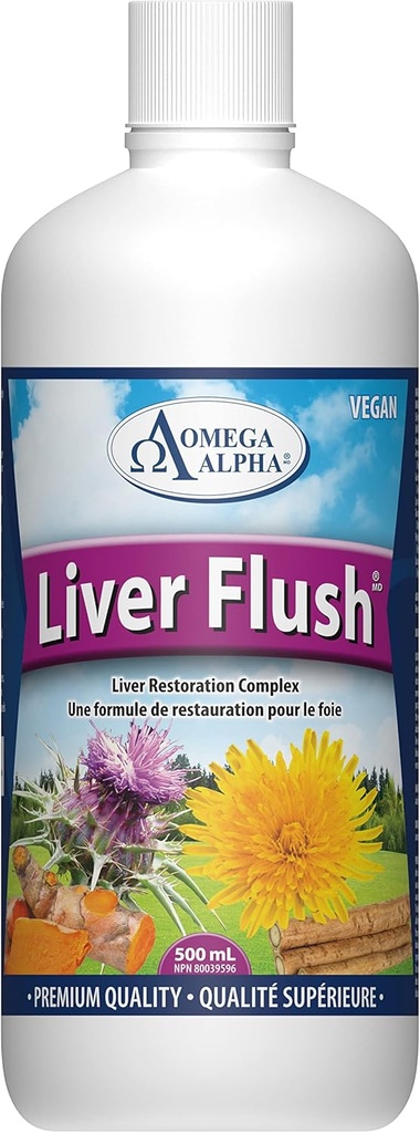 Omega Alpha - Flush de fígado - 500ml