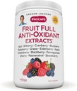ANDREW LESSMAN Fruit Full Anti-Oxidant Extracts Powder 600 Servings - 14 Natural Fruit and Berry Extracts. Bilberry, Cranberry, Sementes de uva, Romã, Resveratrol, e More.