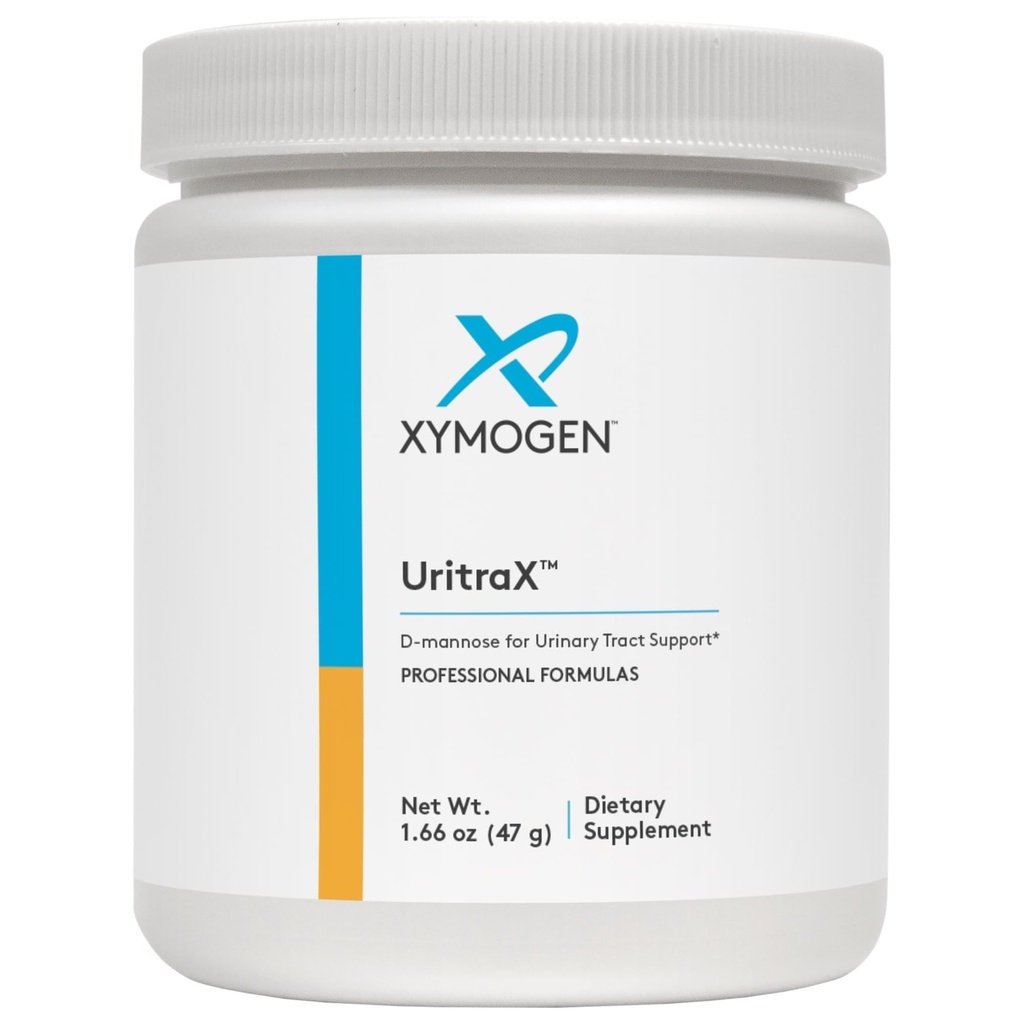 XYMOGEN UritraX - D Mannose Suplemento para a saúde urinária e vespertina - D Mannose Pó - Suplementos de saúde - Vegan, Sem glúten + Não OGM (1.66 oz)