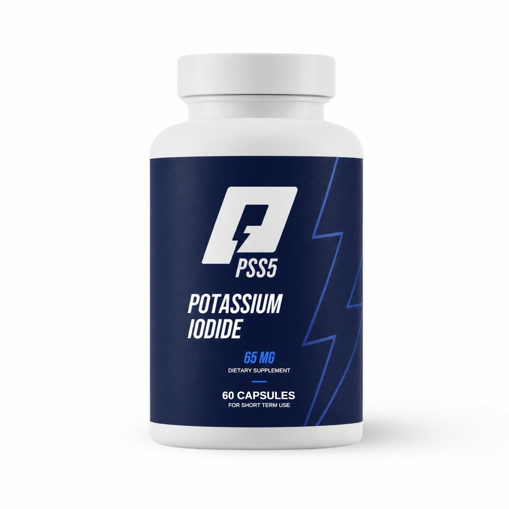 Thyroid Protector Potassium Iodide 60 Capsules 65mg