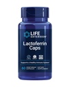 Caps de extensão da vida Lactoferrina, Resposta Imunitária Saudável, Suporte GI, Saúde da Visão, Sem Glúten, Não-GMO, 1-Diário, Vegetariano, 60 Cápsulas