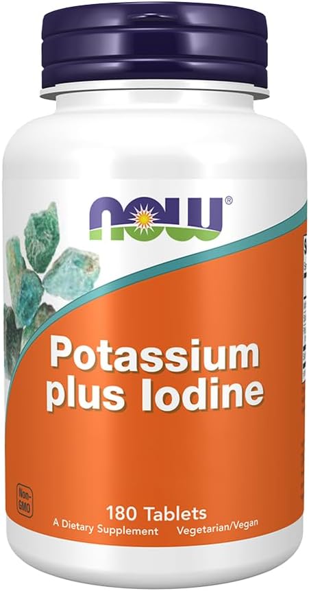 AGORA ALIMENTOS Potássio Plus Iodine180 Tabs, 180 CT