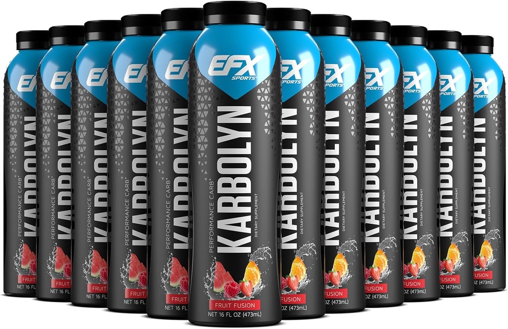 EFX Esportes Karbolyn Combust Drink Pre, Intra, Pós-treino de bebida carboidratada