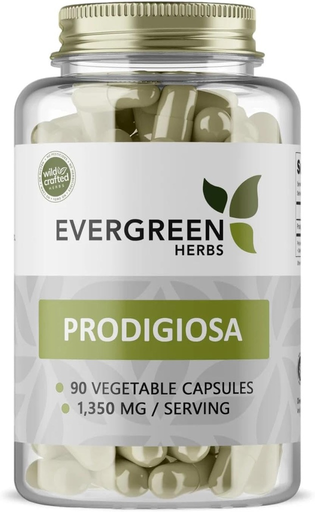 Ervas Evergreen Prodigiosa (Capsules) - Selo à prova de grampos para garantir a frescura.
