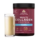 Nutrição antiga Colágeno Peptídeos Pó, Proteína de Colágeno Multi, Mulheres e Homens, Vitamina C, Probióticos, Colágeno Hidrolisado, Suporta a pele, Joints, Gut Health, Vanilla, 45 Servings
