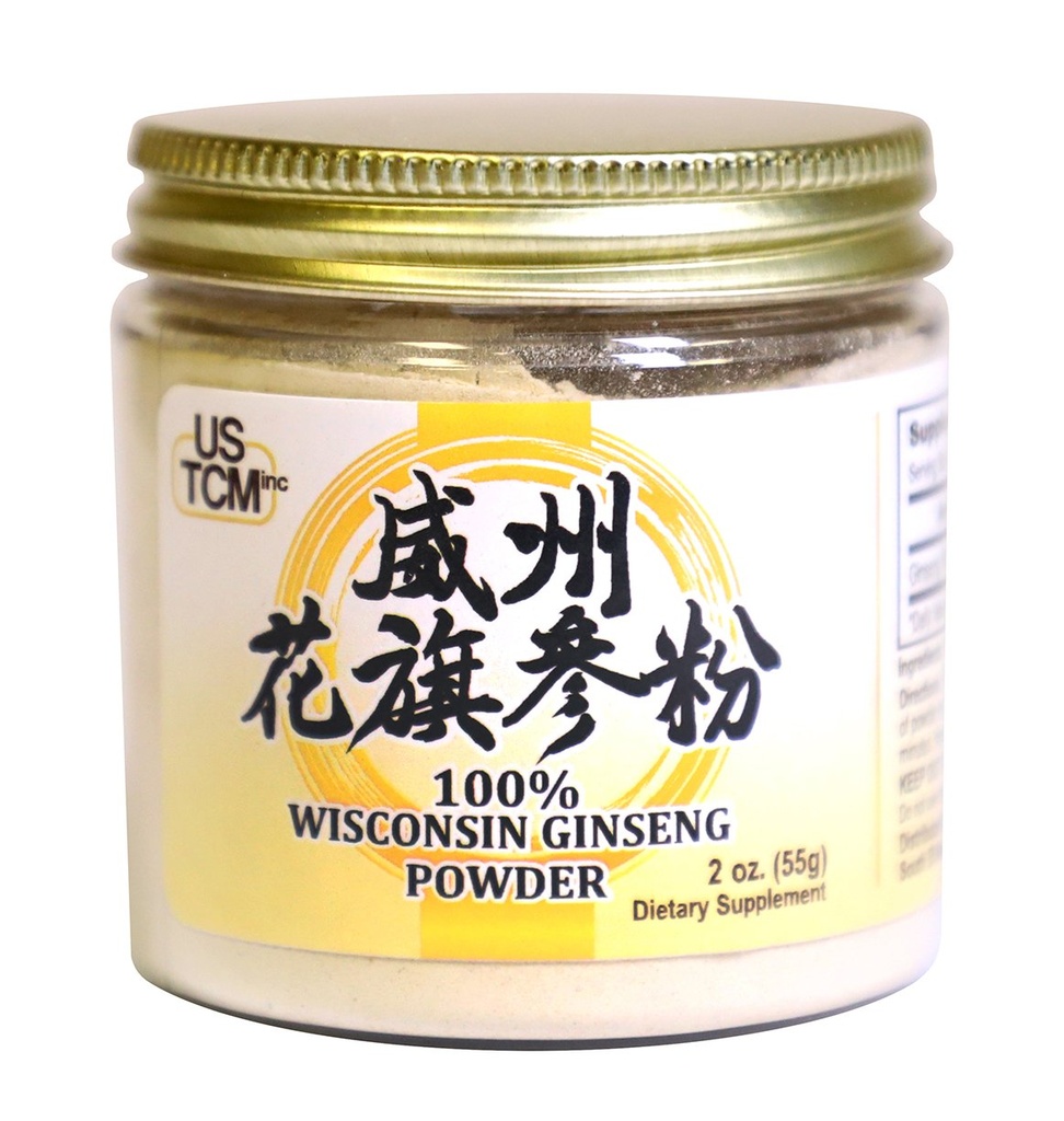 Wisconsin American Ginseng Powder 120 Mesh (2 onças)
