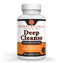 1 dia de limpeza do cólon - Detox Cleanse - Bowel Cleanse & Laxative - Bowel Detox - Colon Cleanser & Detox - 30 Cápsulas