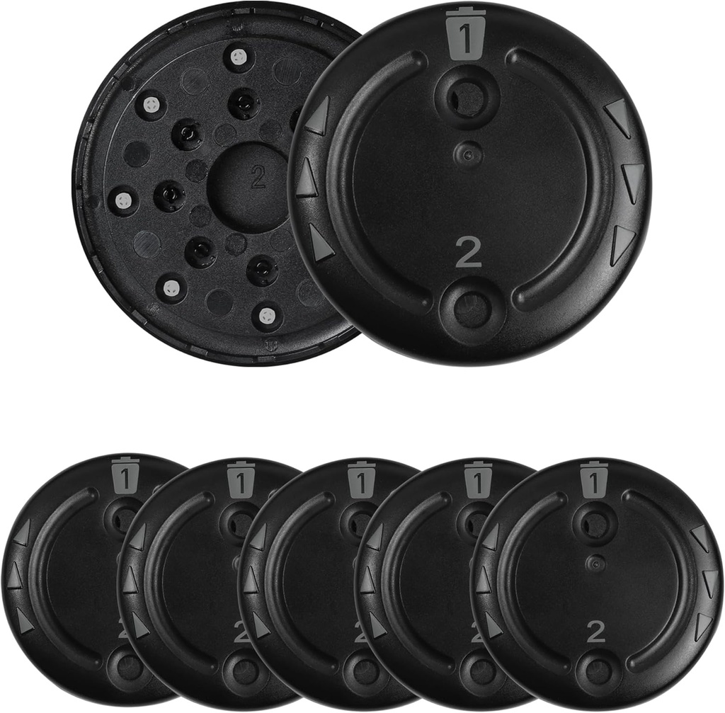 5 Pacotes (40 Pcs) Unitron Wax Guards Cerushield Disk v2.0 098-0445 para fonaque, acessórios de aparelho auditivo Filtros de cera,Phonak Aparelhos auditivos Filtros Guarda de cera