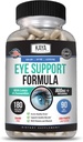 Kaya Naturals Eye Health Supplement - Lutein & Zeaxanthin - Suporta Strain ocular, olhos secos e saúde da visão - 800mg Suplemento Vitamina - 180 Contagem