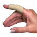 Mangas Flents dedos, alívio da dor para artrite, inflamação, rachadura, bolhas, tendonite e estresse atlético, plástico envoltório para suporte e compressão, tamanho variado, 12 contagem