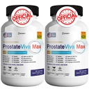 ProstateViva Max Suplementos para Homens Cápsulas, Suplementos de Saúde - Força Máxima, Tudo Natural para Apoiar Função Normal e Saudável (120 Cápsulas)