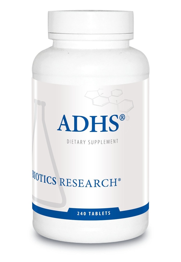 Biotics Research ADHS Adrenal Support, Suporta Níveis de Cortisol Normal, Suporte Antioxidante, Mais Energia, Respostas Saudáveis 240 Comprimidos