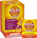Fibra de metamucil singles textura suave laranja - 30 pacotes, 12,9 onça (Pacote de 1)