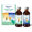Hyland's Kids Cold and Cough, Day and Night Combo Pack, Cold Medicine for Ages 2 and up, Syrup Cough Medicine for Kids, Nasal Descongestionant, 4 Fl Oz (Pacote de 2)