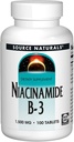 Fonte Naturals Niacinamida 1500mg, 100 Tabs (2 Pack)