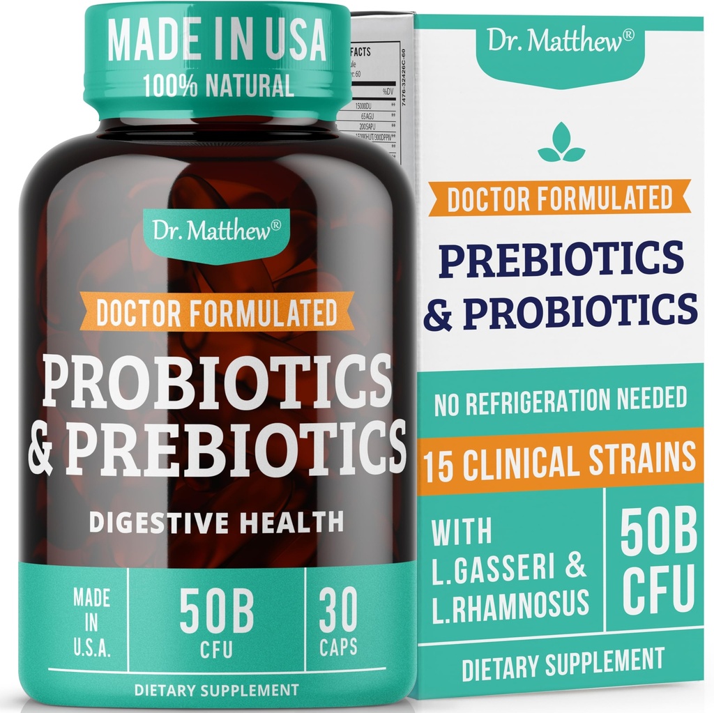 Prebióticos e Probióticos: Lactobacillus Gasseri, Lactobacillus Rhamnosus, Plantarum, Casei, Bifidobacterium longum, lactis, infantis. Probiótico Prebiótico, Pré e Probióticos para a Saúde Digestiva.