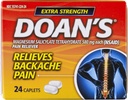 Doan's extra força dor alívio Caplets - 24 Ct