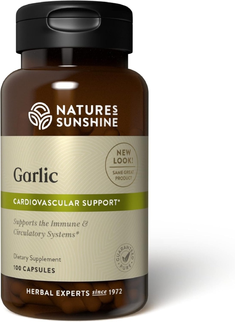 Alho Sol da Natureza, 100 Cápsulas