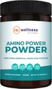 Reignite bem-estar por JJ Virgin Pó de poder de Amino □ Fácil-Absorvente Aminoácidos Essenciais com Alpha-Ketoglutarato
