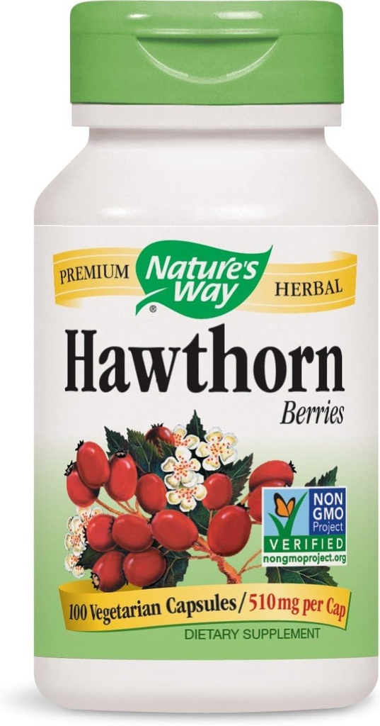 Bagas de Hawthorn 100 Cápsulas (Pack de 2)
