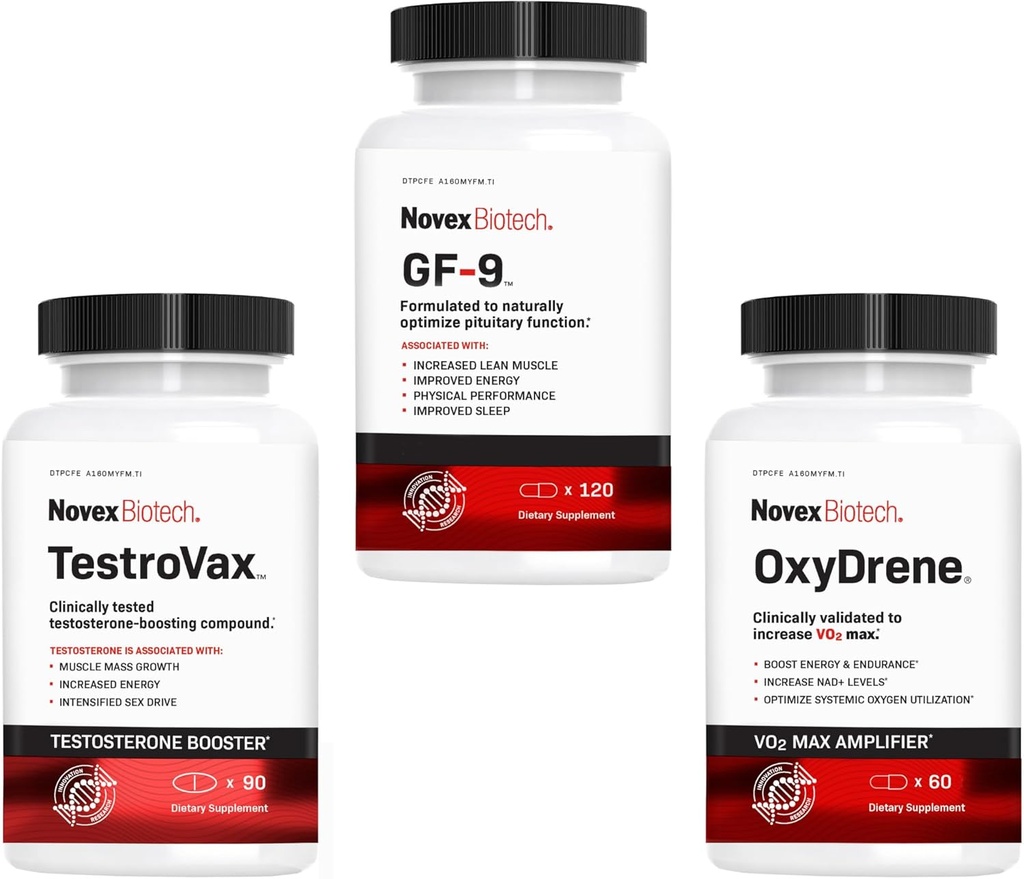 O pacote de recarga – Suplementos para homens – Suplementos masculinos – Suporte de energia, unidade, desempenho físico & mais* – Trio de desempenho final