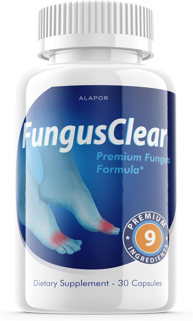 Pórticos de Fungus Clear - Pílulas Probióticas, Cápsulas Avançadas de Fórmula Fungusclear, Max, por 30 Dias de Fornecimento.