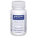 Encapsulamentos Puros Vitamina A + Carotenóides (Luteína, Zeaxantina e Astaxantina)
