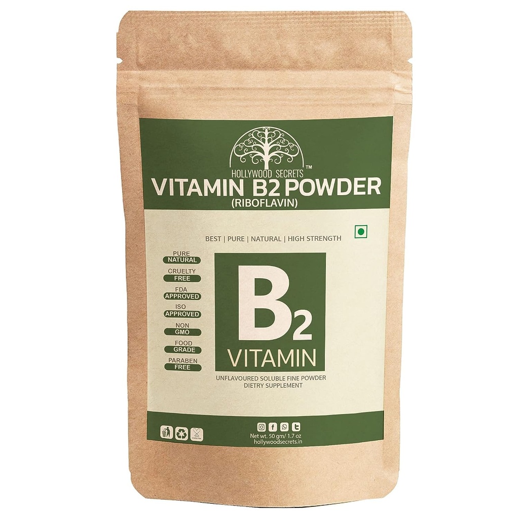 ATS Vitamina B2 Riboflavina pó 50gm