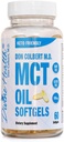 Dr. Colbert, MD MCT Oil Softgels por Keto Zona & Saúde Divina, 1000mg de cocos orgânicos, 60 Softgels