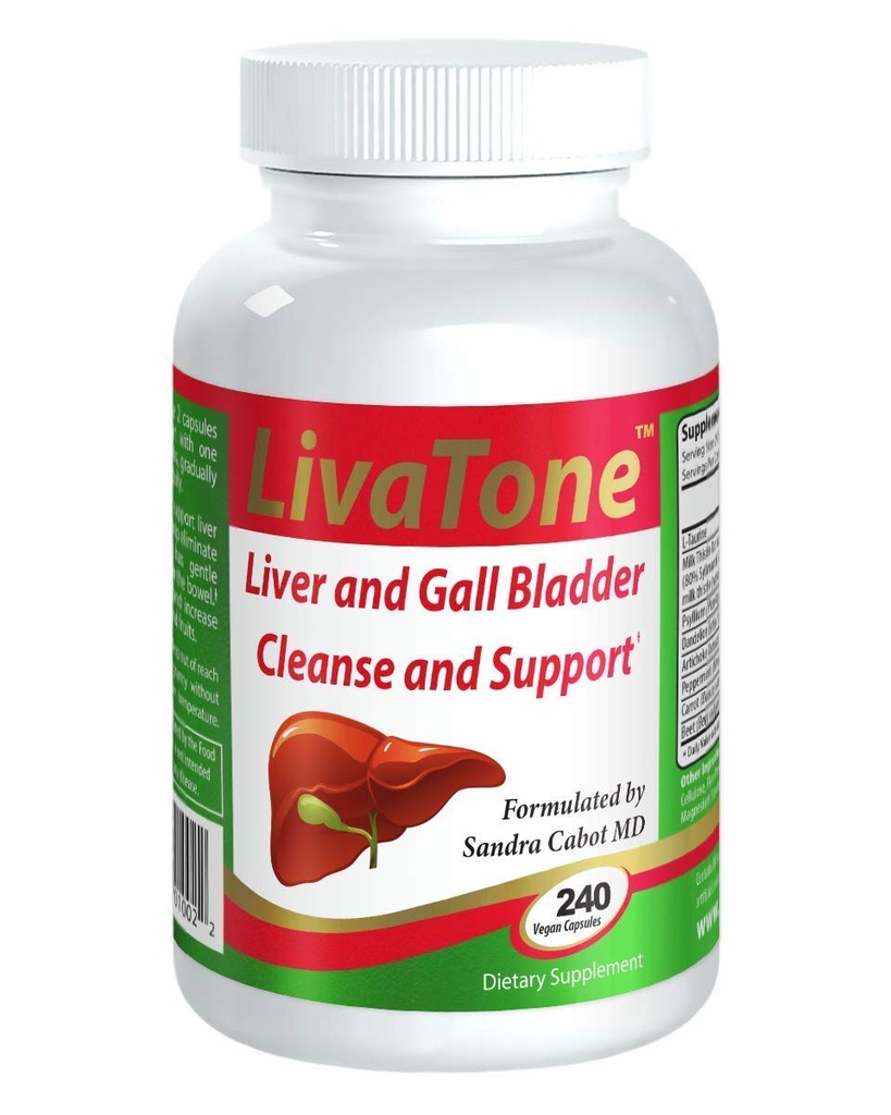 Fígado e vesícula biliar Cleanse – Dr. Fígado Formulado Limpar e Detox pílulas, cardo de leite e antioxidantes (240 Cápsulas)