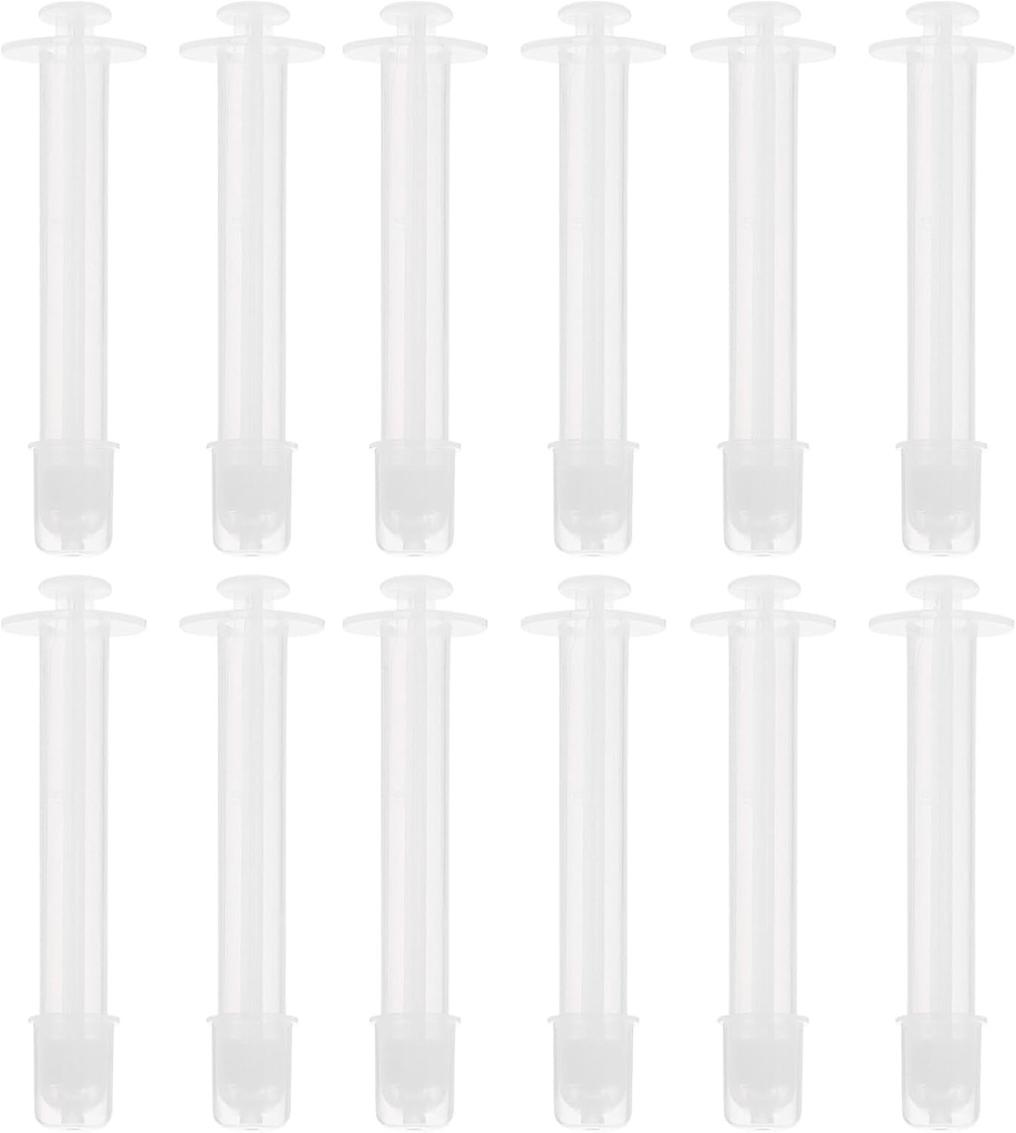 Supositórios de GLEAVI: 20pcs lançadores de lubrificante Injector de hemorroidas Aplicadores de creme de hemorroidas Seringa de unguento para mulheres Yoni Pearls