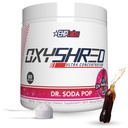 EHP Labs OxyShred Queimador de gordura termogênico - Pó pré-treino com L-Glutamina, Acetil L-Carnitina, Metabolismo Booster, Perda de Peso, Controle de Apetite, Bebidas Energéticas, Dr. Soda Pop, 60 Servings