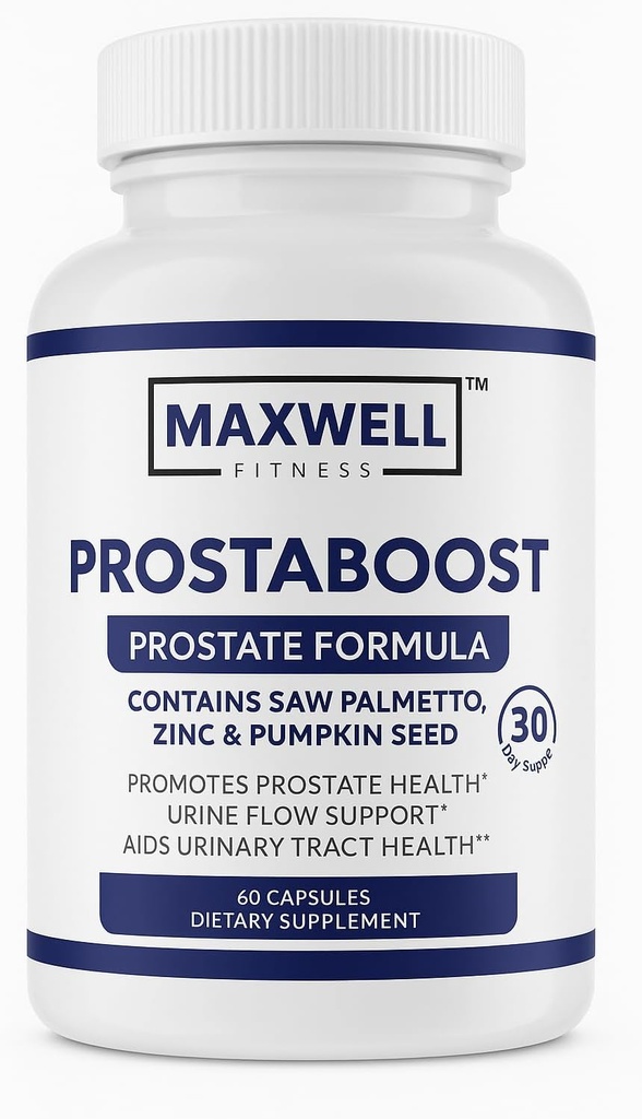 Prostapure para homens Aumente o suporte de próstata masculina com serra Palmetto, zinco, selênio e 19 ervas - fórmula de controle de fluxo urinário e bexiga, 60 bonés vegetarianos